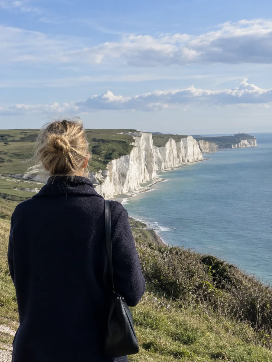 View at White Cliffs of Dover